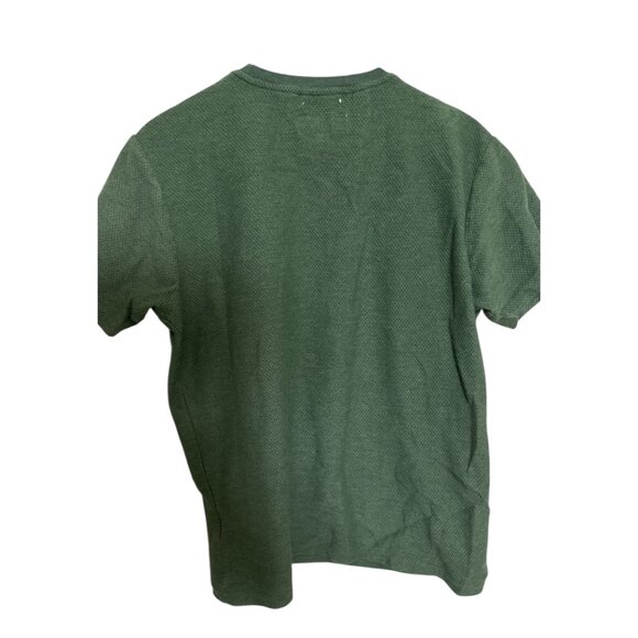 Threadbare Green Textured Tee - Picture 2 of 3